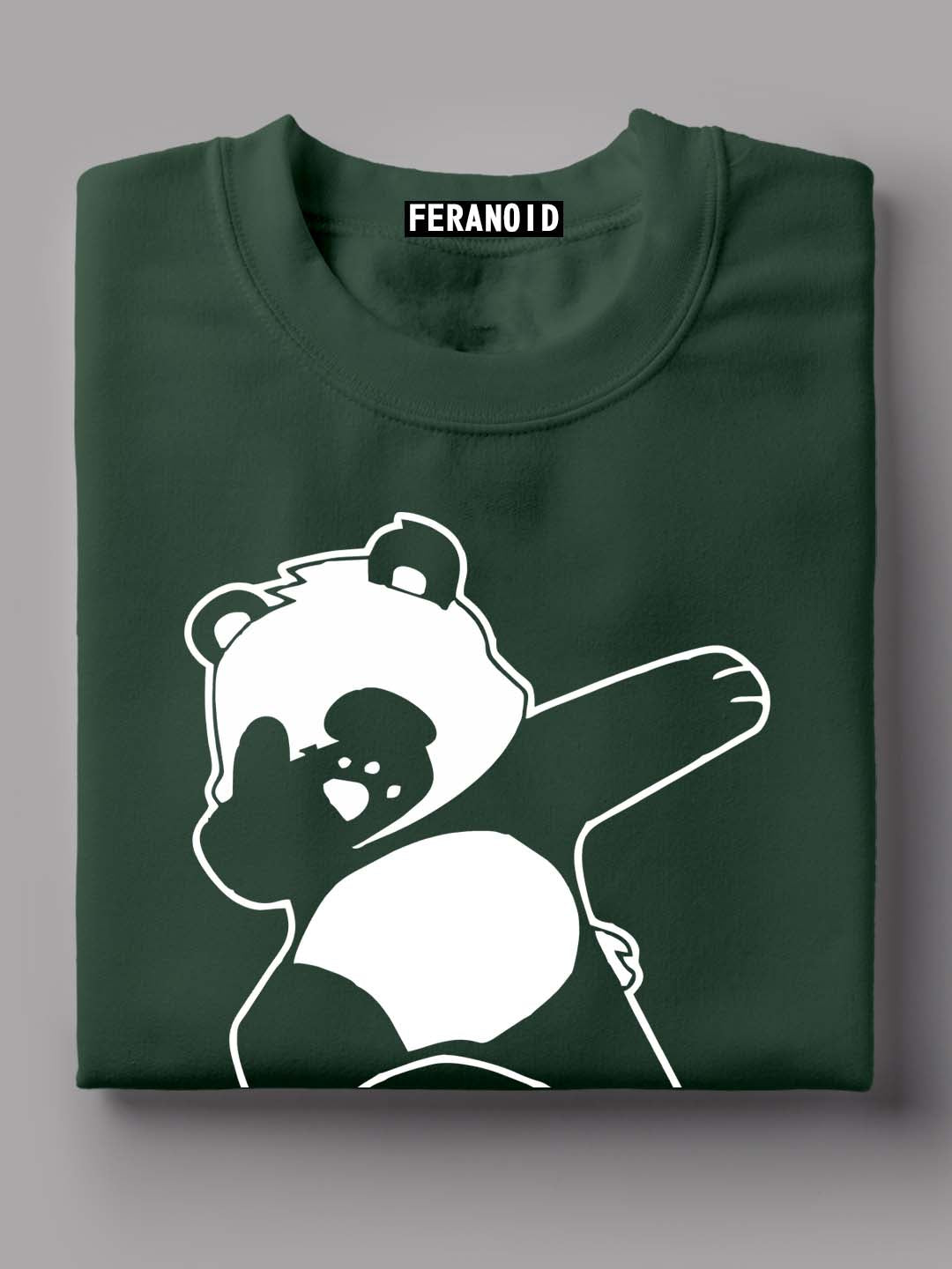 Panda Dab Black T-Shirt