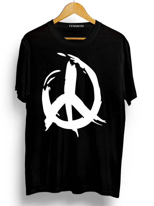 Peace Black T-Shirt