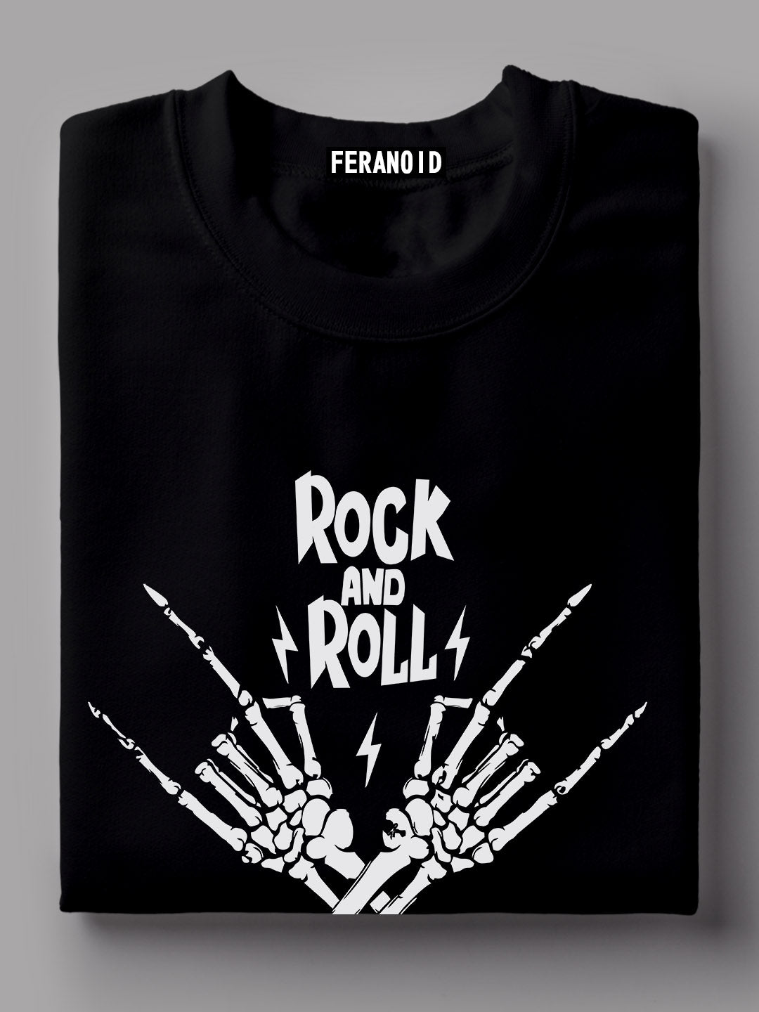 Rock And Roll Black T-Shirt
