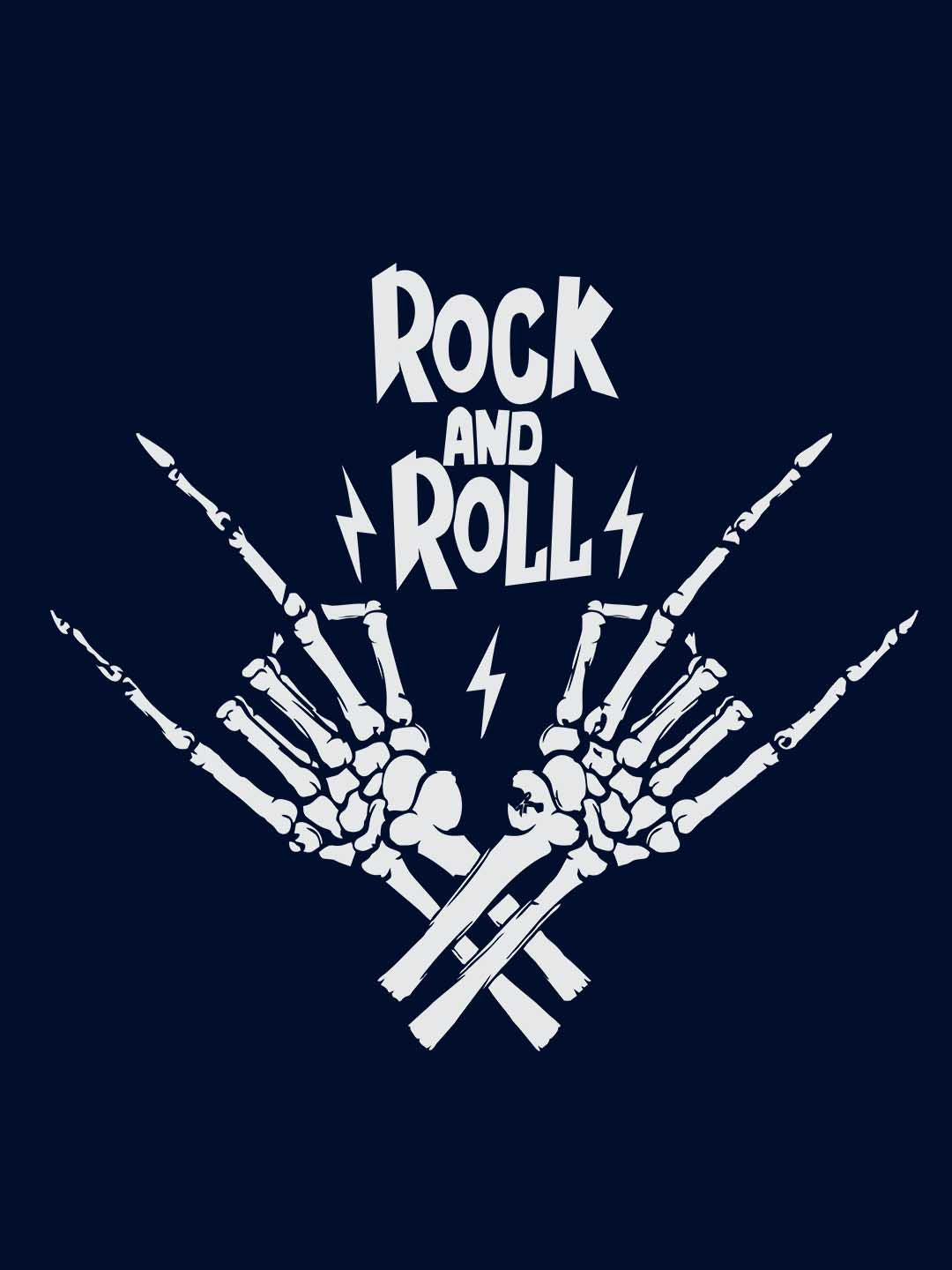 Rock And Roll Black T-Shirt