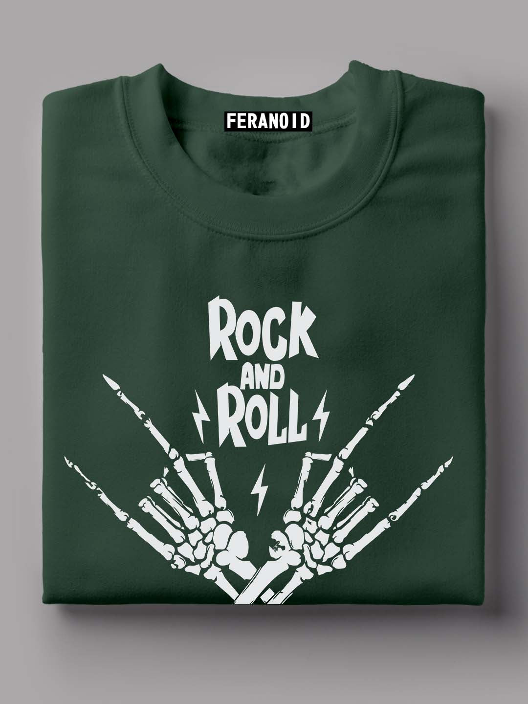 Rock And Roll Black T-Shirt
