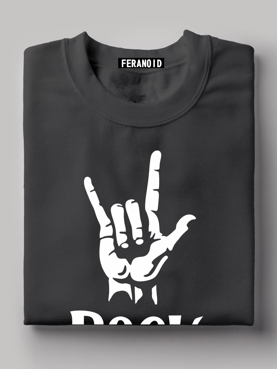 Rock Hand Black T-Shirt