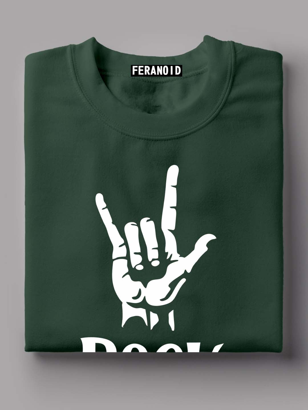 Rock Hand Black T-Shirt