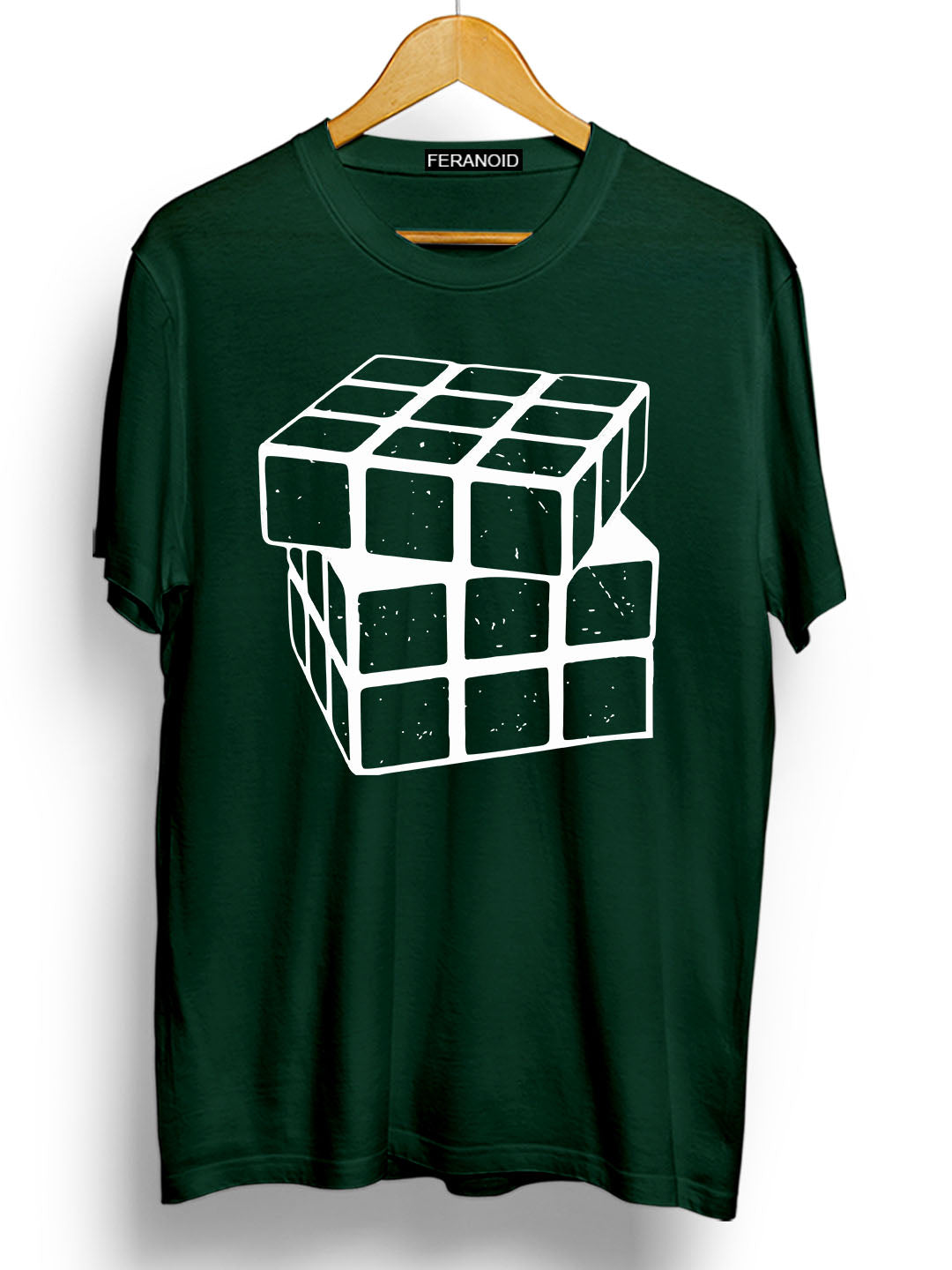 Rubiks Cube Green T-Shirt