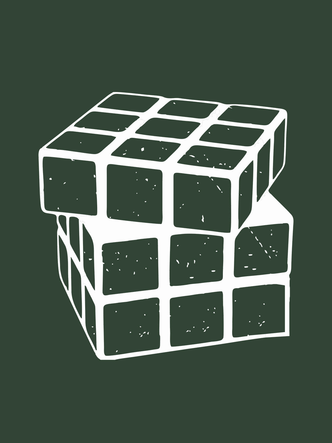 Rubiks Cube Light Green T-Shirt
