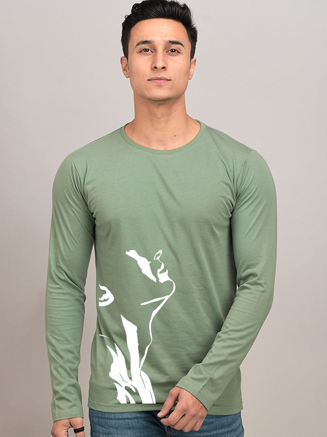 Stud Boy Maroon Full Sleeves T-Shirt