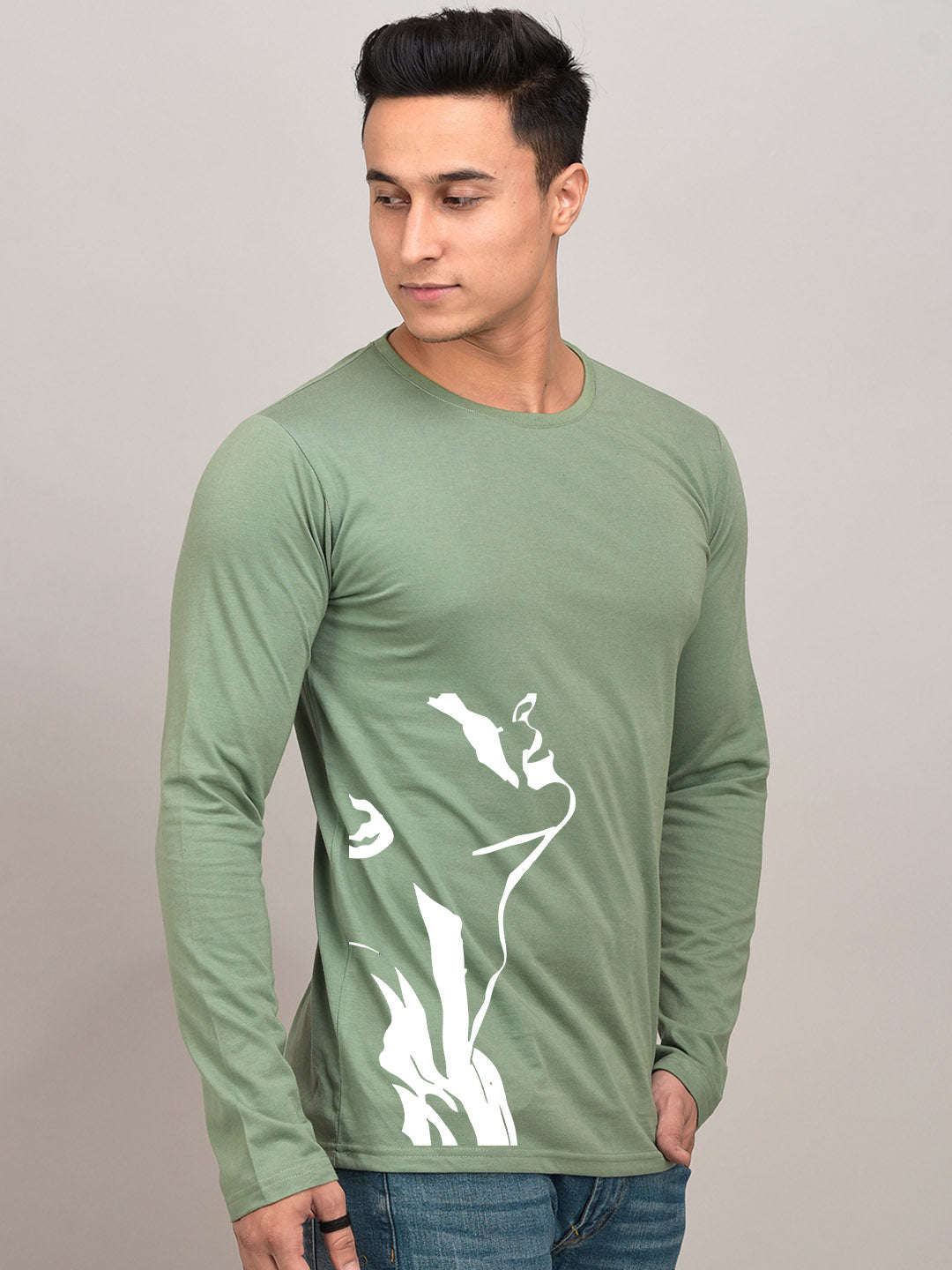 Stud Boy Maroon Full Sleeves T-Shirt