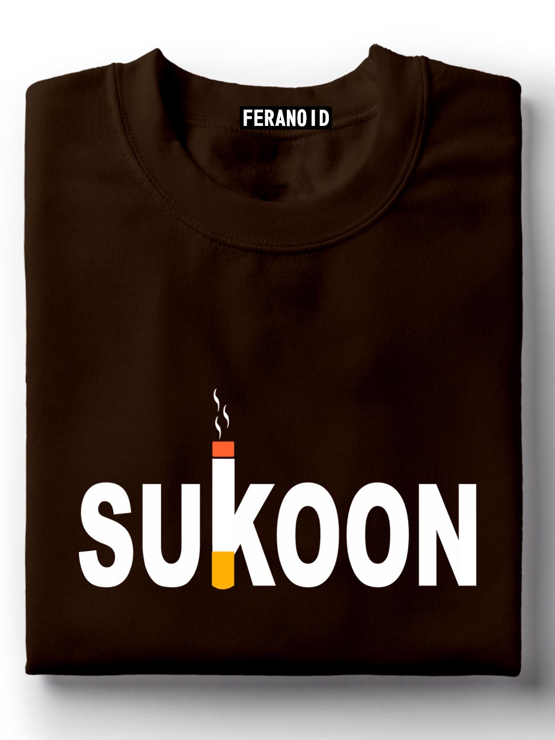 Sukoon Brown T-Shirt