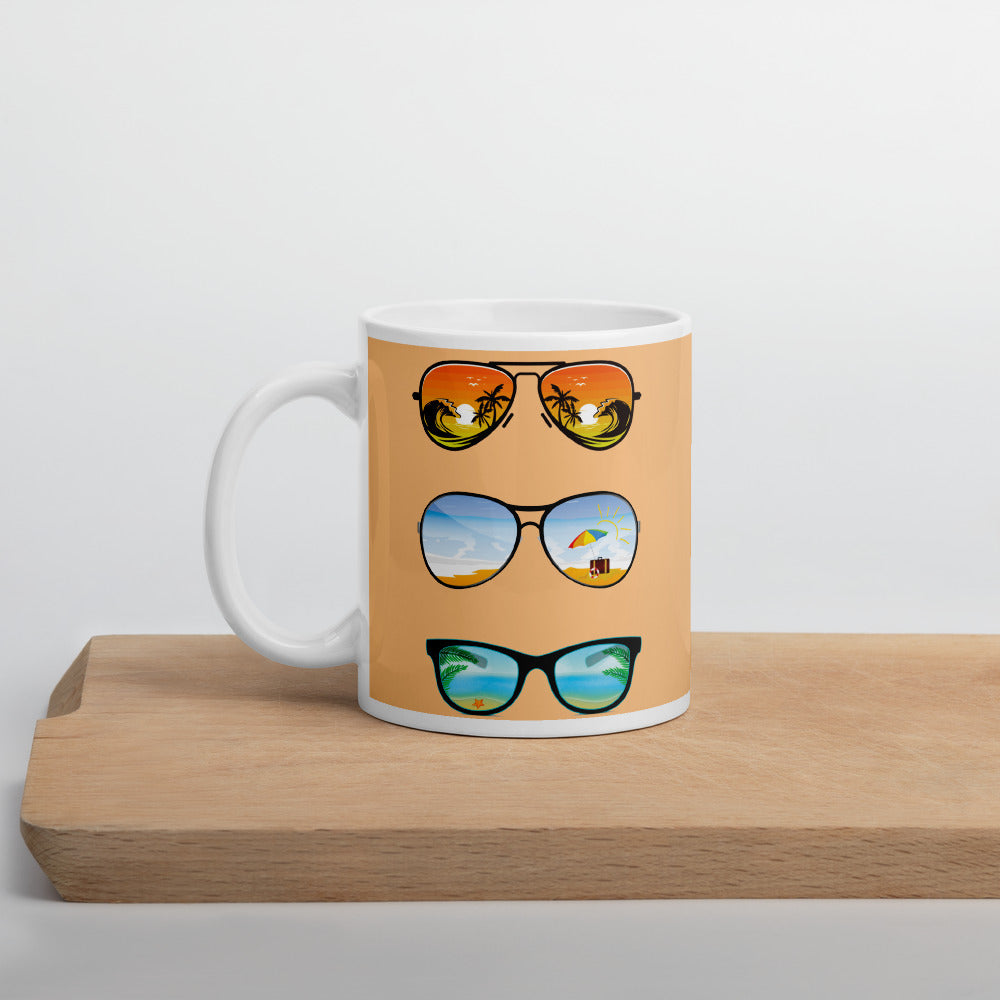 SUNGLASSES COFFEE MUG