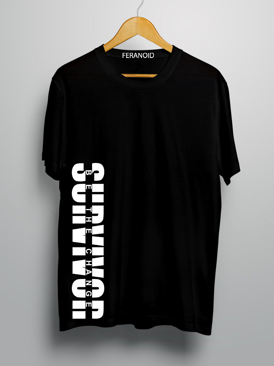 Survivor Black T-shirt