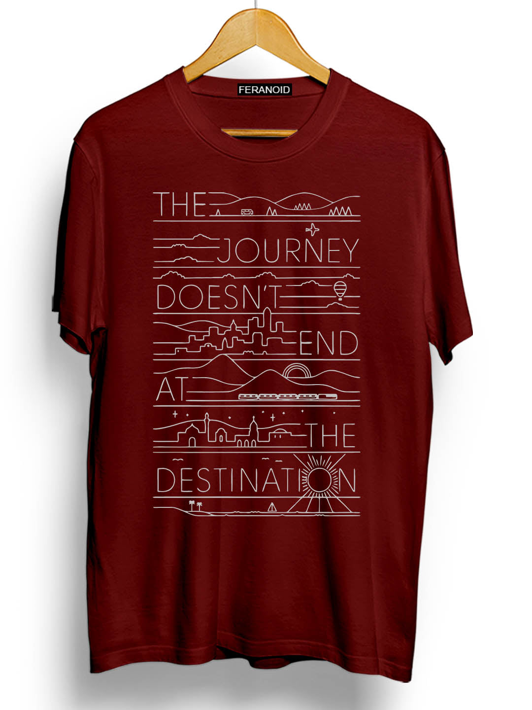 The Journey Green T-Shirt