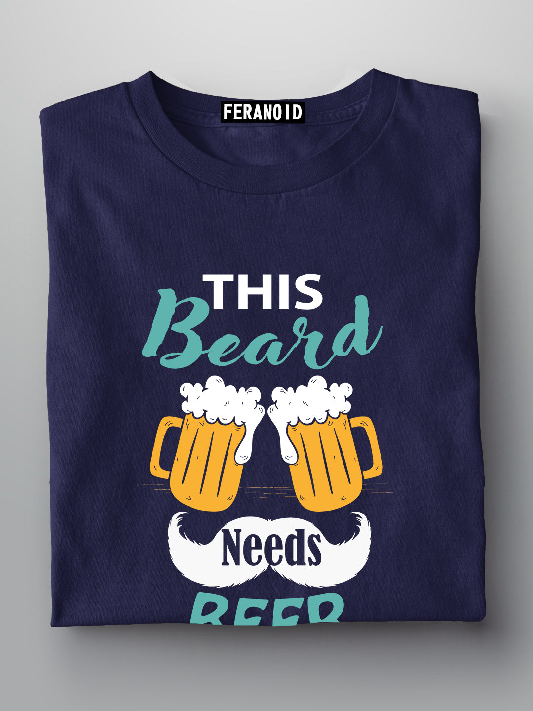 This Beard Needs Beer Black T-Shirt