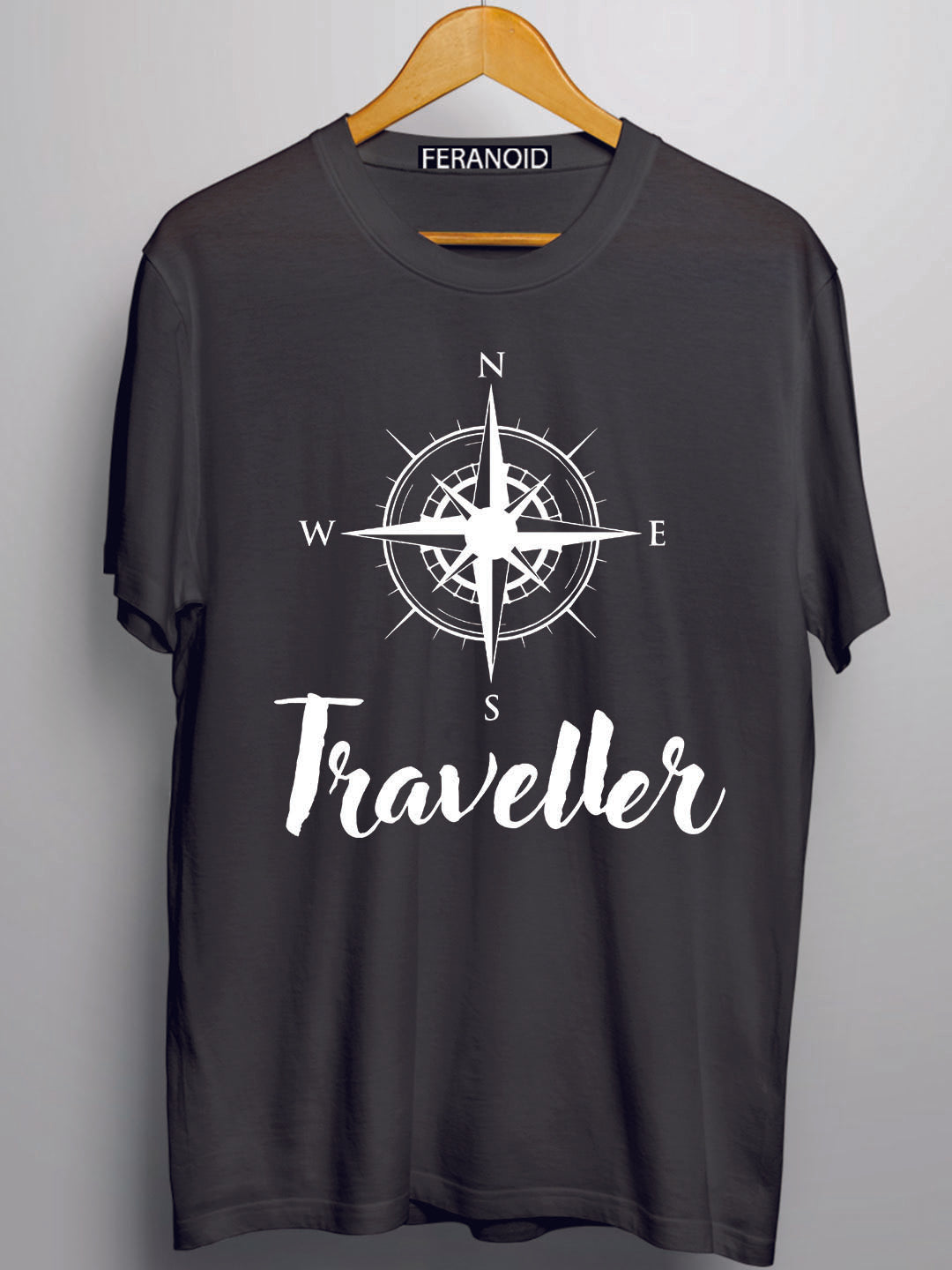 TRAVELLER GREY T-SHIRT