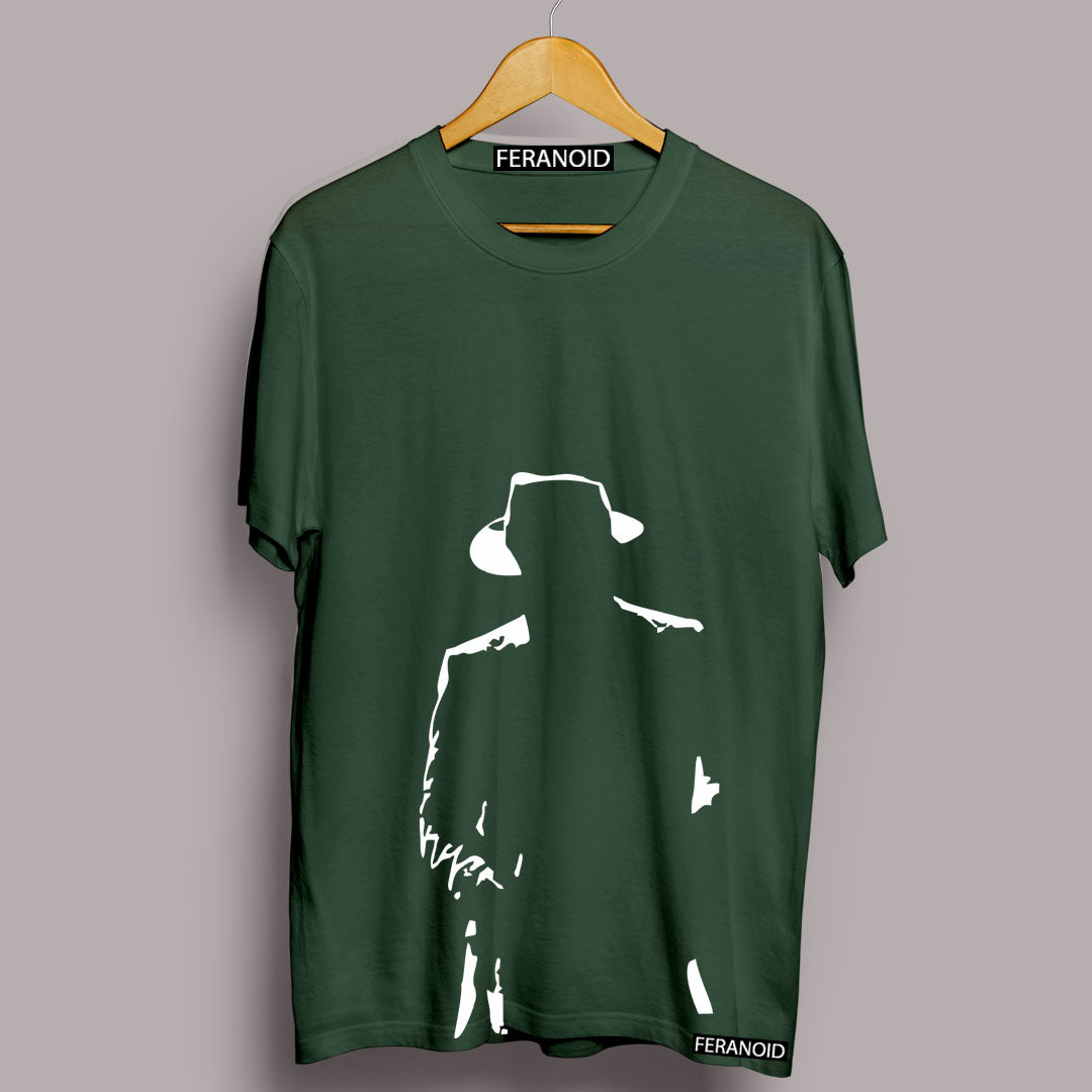 White Man Light Green T-Shirt