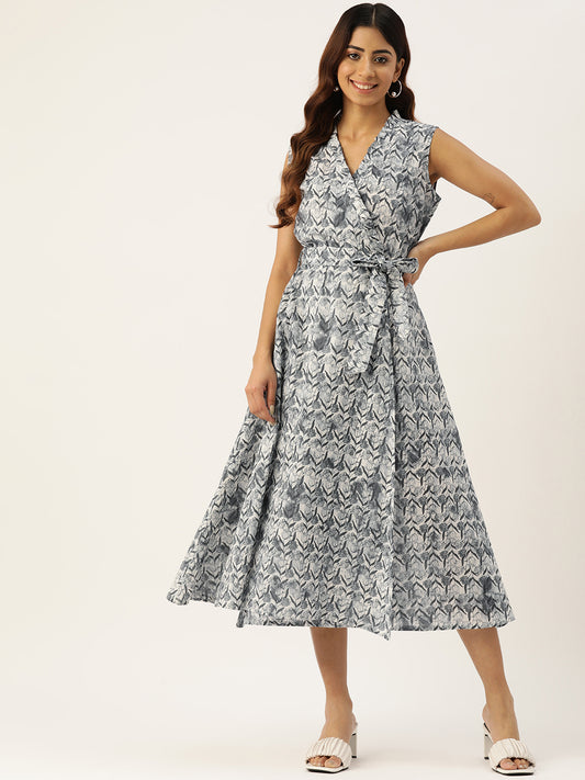 Wrap Around Angrakha Dress