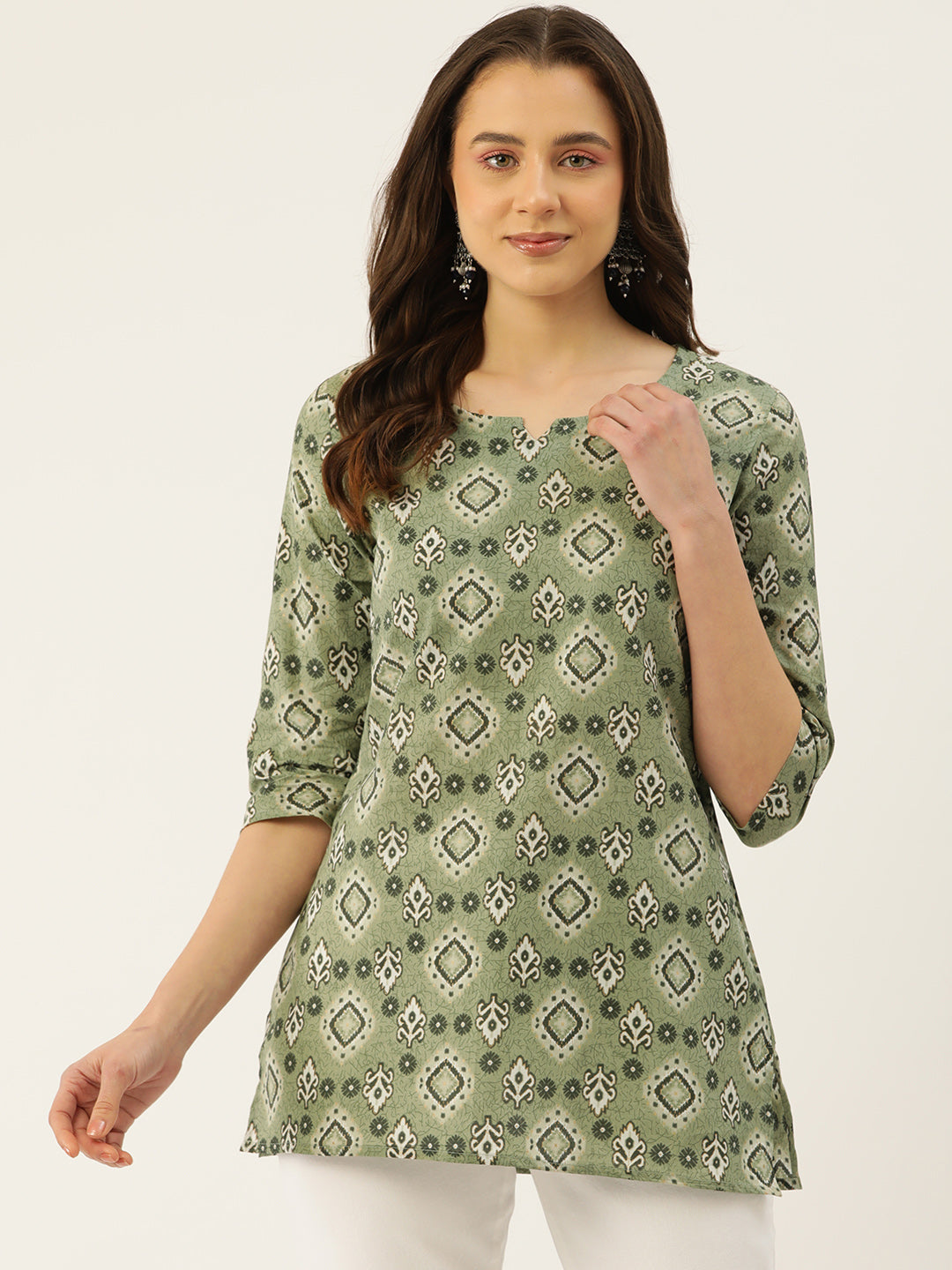 Feranoid Designer V-Neck Top FRKT6362