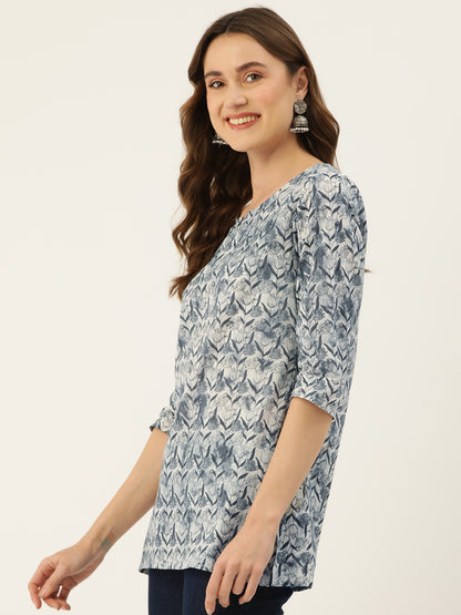 Feranoid Designer V-Neck Top FRKT6363
