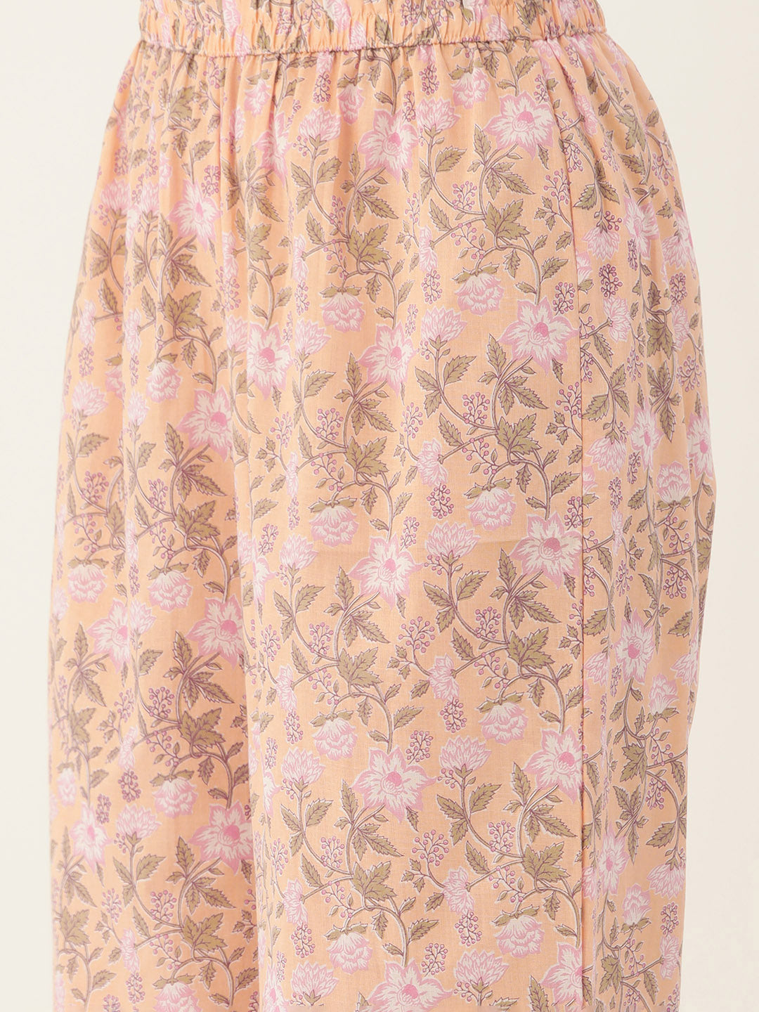 Floral Printed Pure Cotton Night Suits FRLW9053