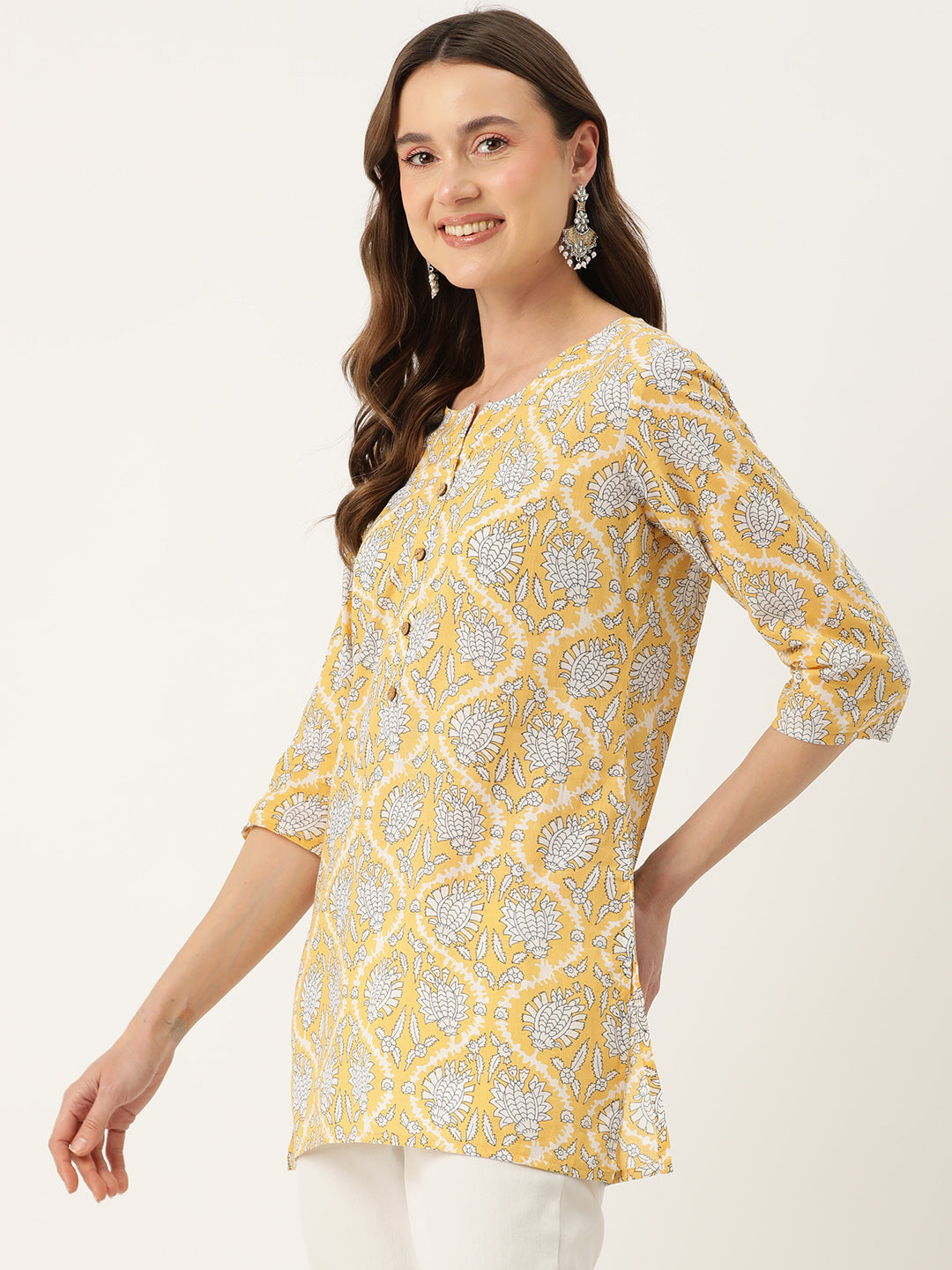 Feranoid 4 Button Kurti FRKT6416