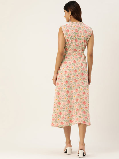 Wrap Around Angrakha Dress