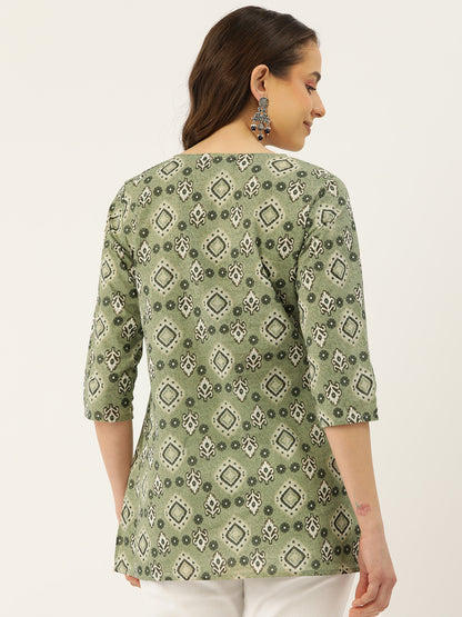 Feranoid Designer V-Neck Top FRKT6362