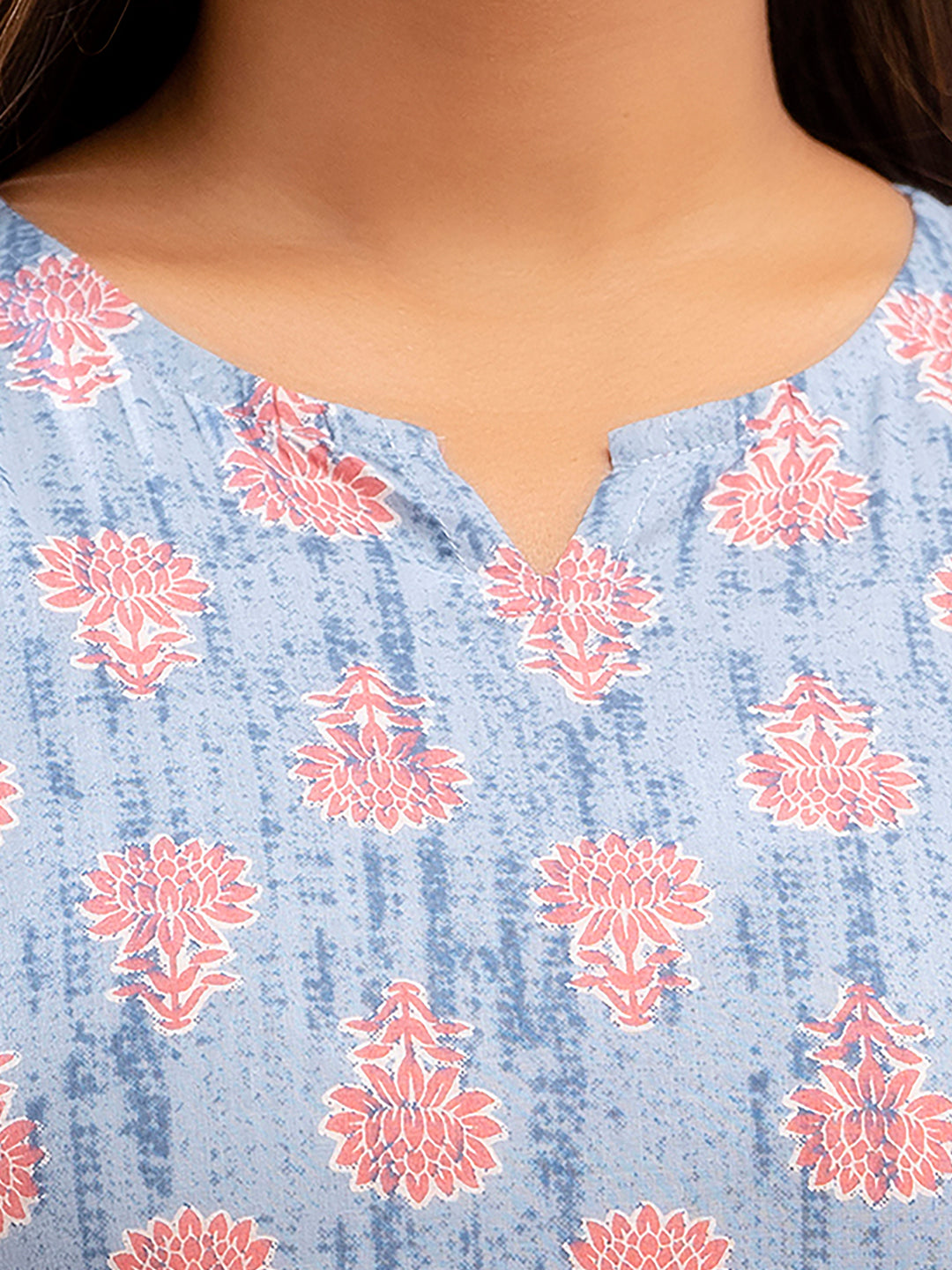 Floral Printed Pure Cotton Night Suits FRLW9028