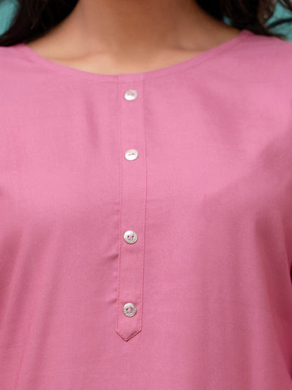 Feranoid Plain short kurti Rayon Sia FRKT6392