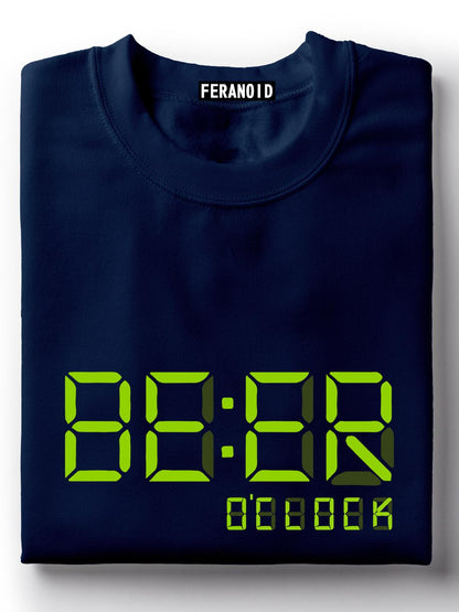 Beer O Clock Blue T-Shirt