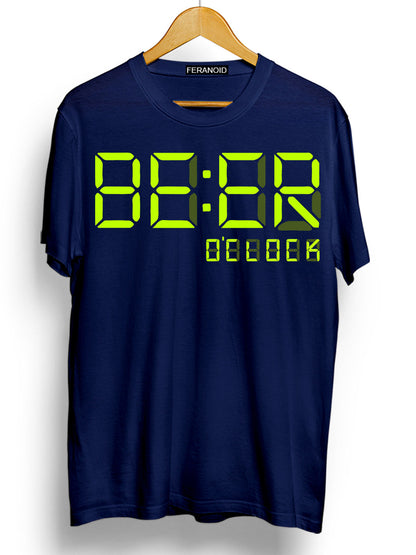 Beer O Clock Blue T-Shirt