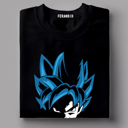 Blue Goku Black T-Shirt