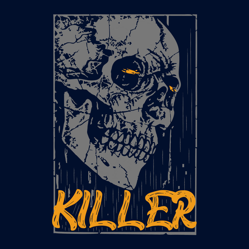 Broken Frame Killer Blue Half Sleeve T-Shirt