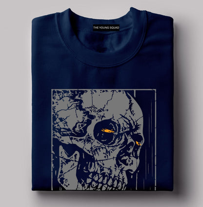 Broken Frame Killer Blue Half Sleeve T-Shirt