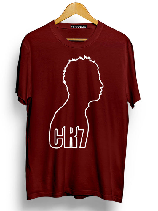Cr 7 Maroon T-Shirt