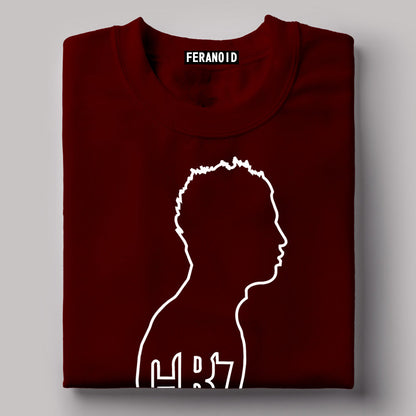 Cr 7 Maroon T-Shirt