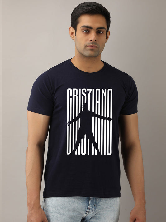 Cristiano Ronaldo Blue T-Shirt