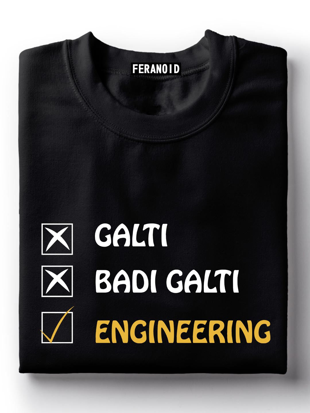 Galti Engineering Black T-Shirt