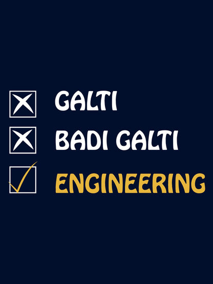 Galti Engineering Blue T-Shirt