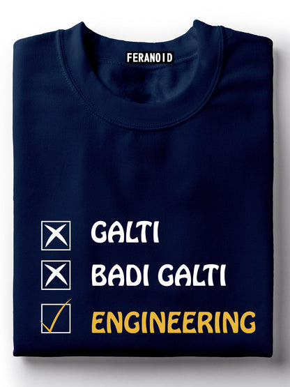 Galti Engineering Blue T-Shirt