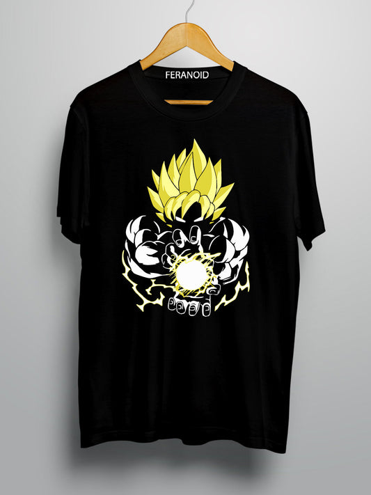 Goku Yellow Black T-Shirt