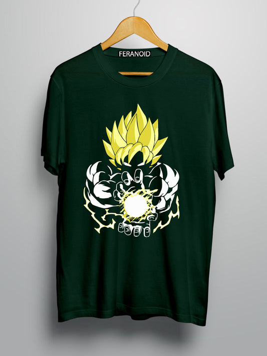 Goku Yellow Green T-Shirt