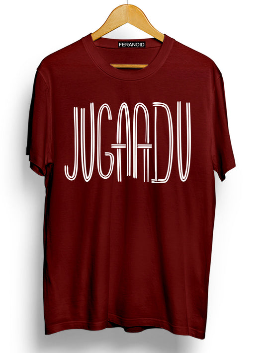 Jugaadu Maroon T-Shirt