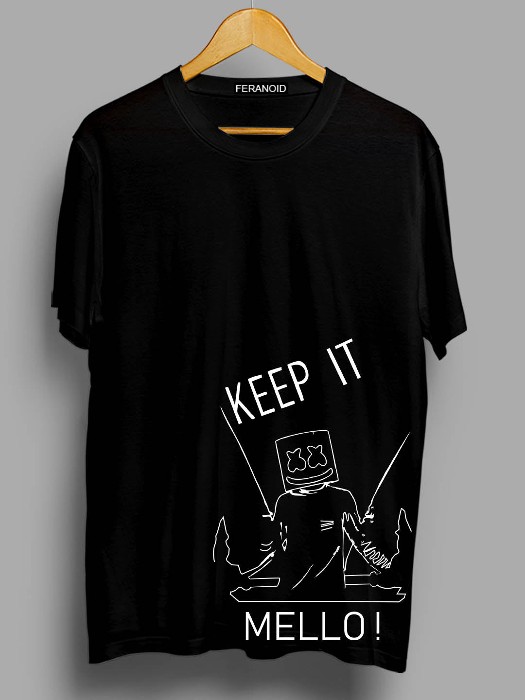 Keep It Mellow Black T-Shirt