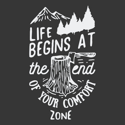 Life Begins Black T-Shirt