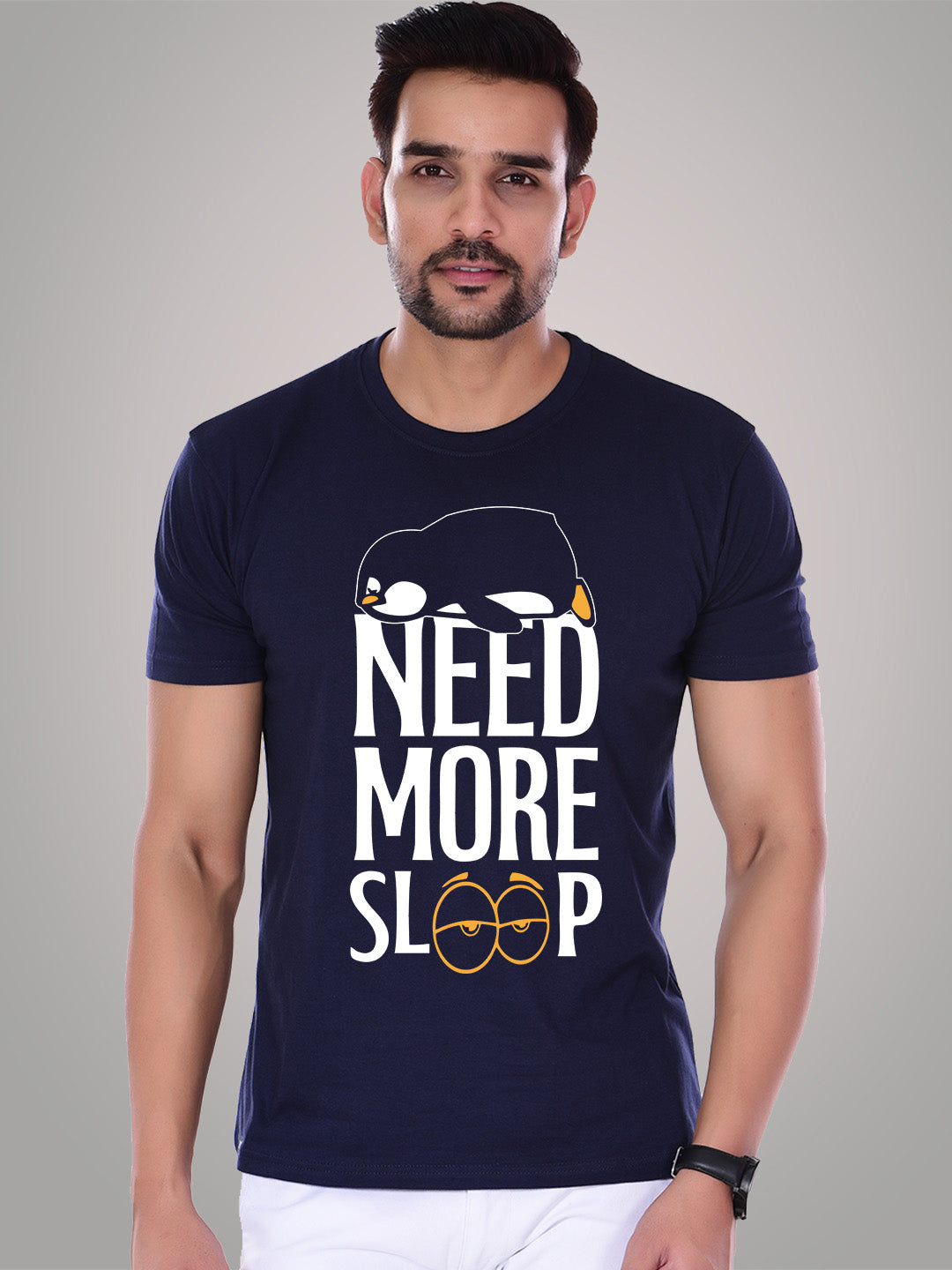 Need More Sleep Blue T-Shirt