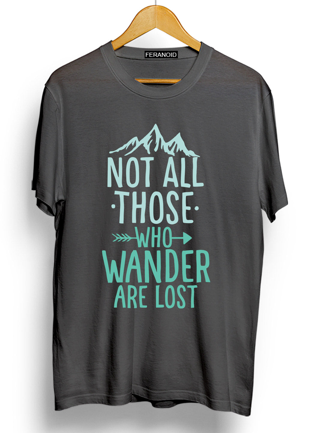 Not All Those Who Wander Grey T-Shirt