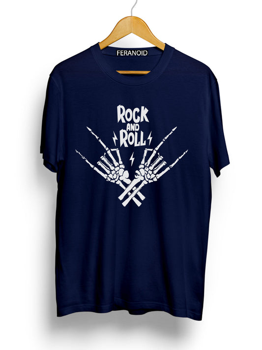 Rock And Roll Blue T-Shirt