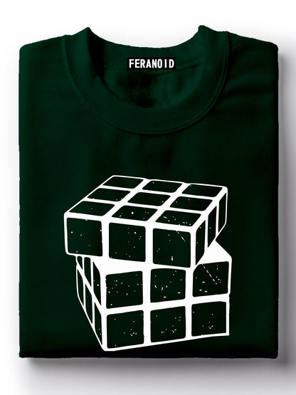 Rubiks Cube Green T-Shirt