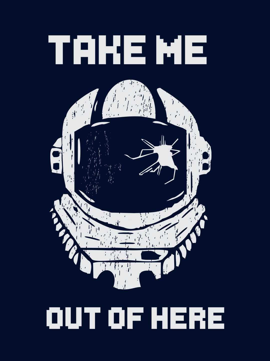 Take Me Out Of Here Blue T-Shirt