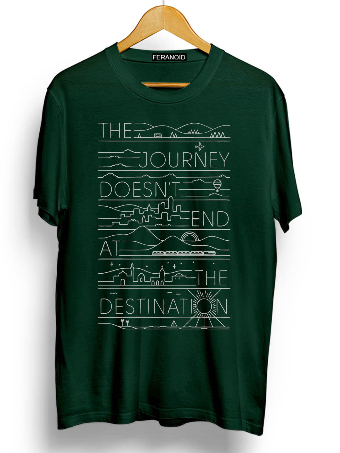 The Journey Green T-Shirt