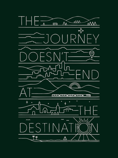 The Journey Green T-Shirt
